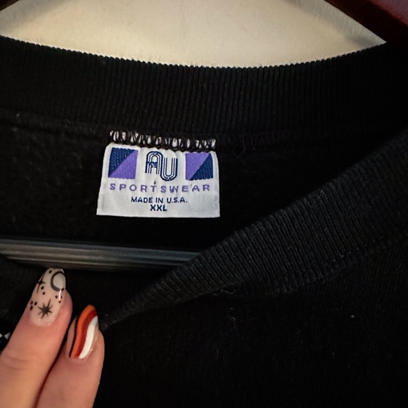 Vintage Black Winter Bird Crewneck Sweatshirt - Picture 5 of 6